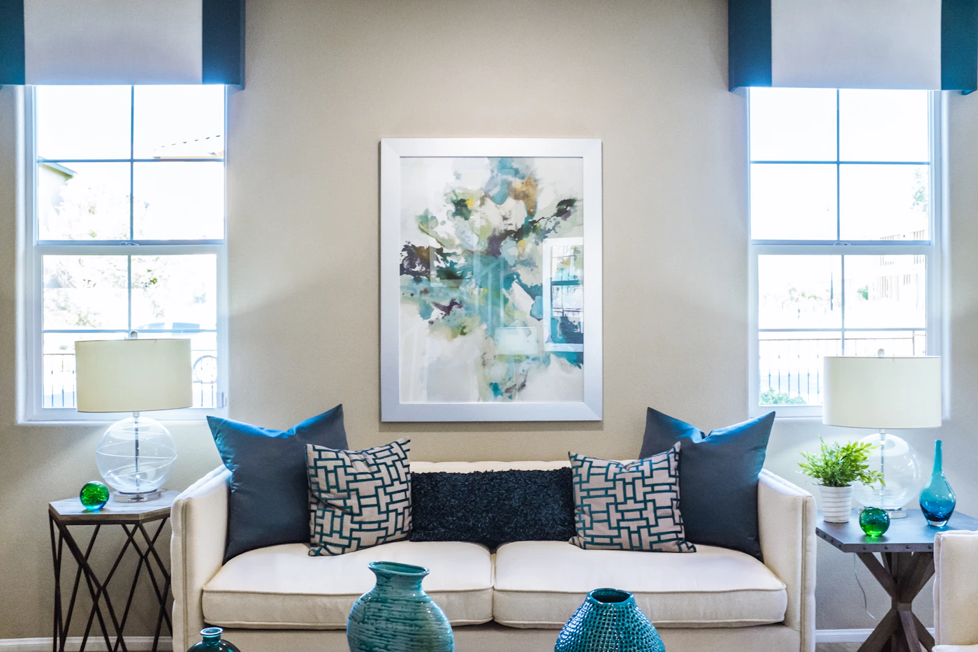 Beautifully designed modern Twin Cities living room interior after Cornerstone remodel